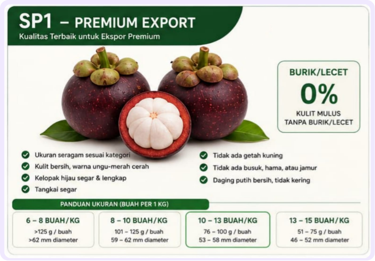 SP1 - Premium Export Mangosteen